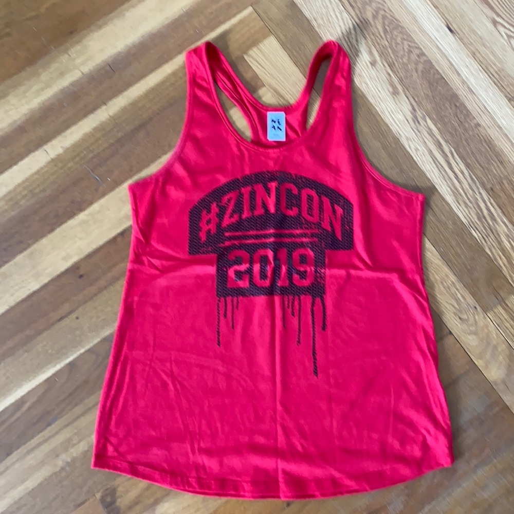 Red Zumba Top